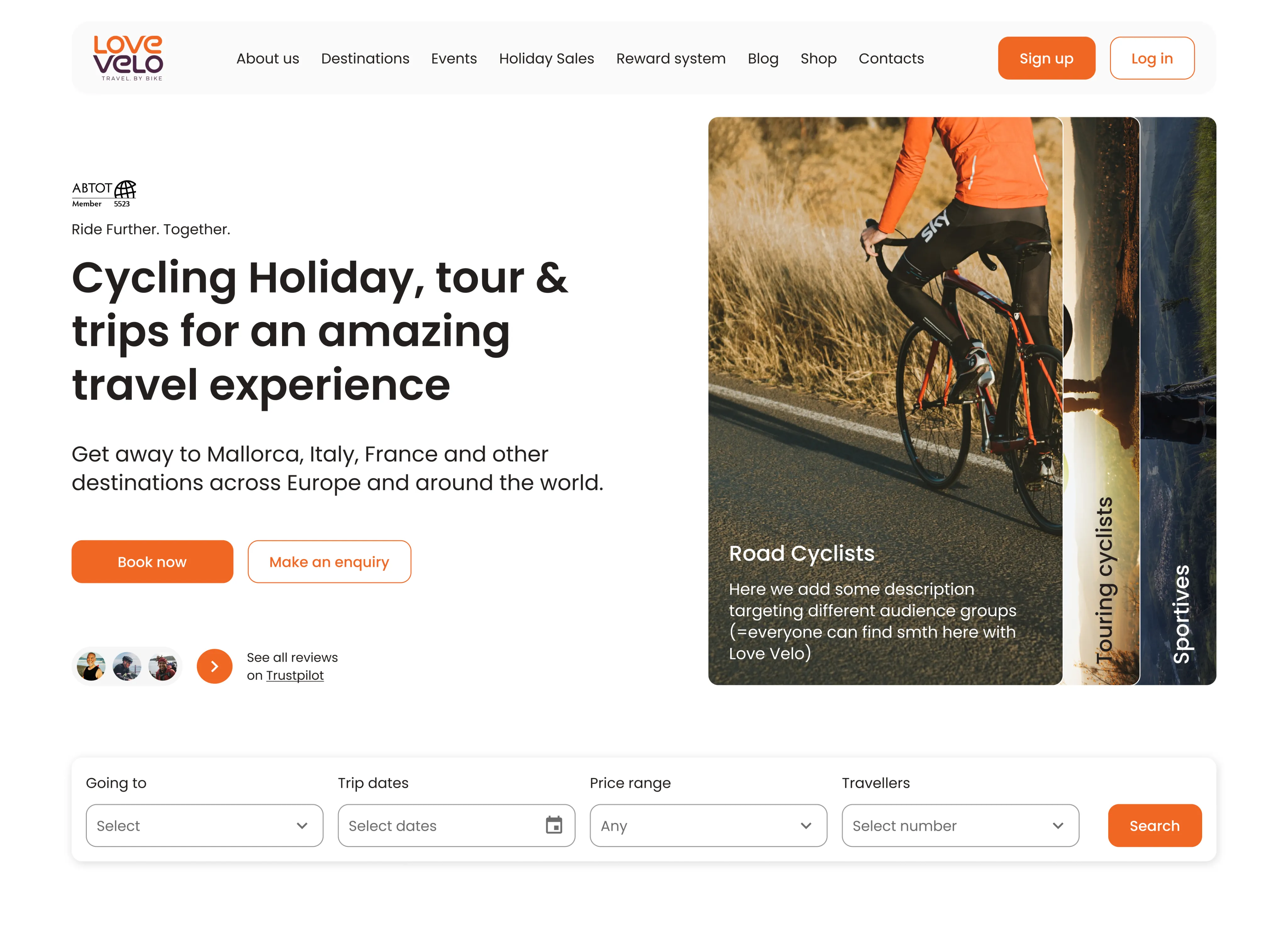 E-commerce website design